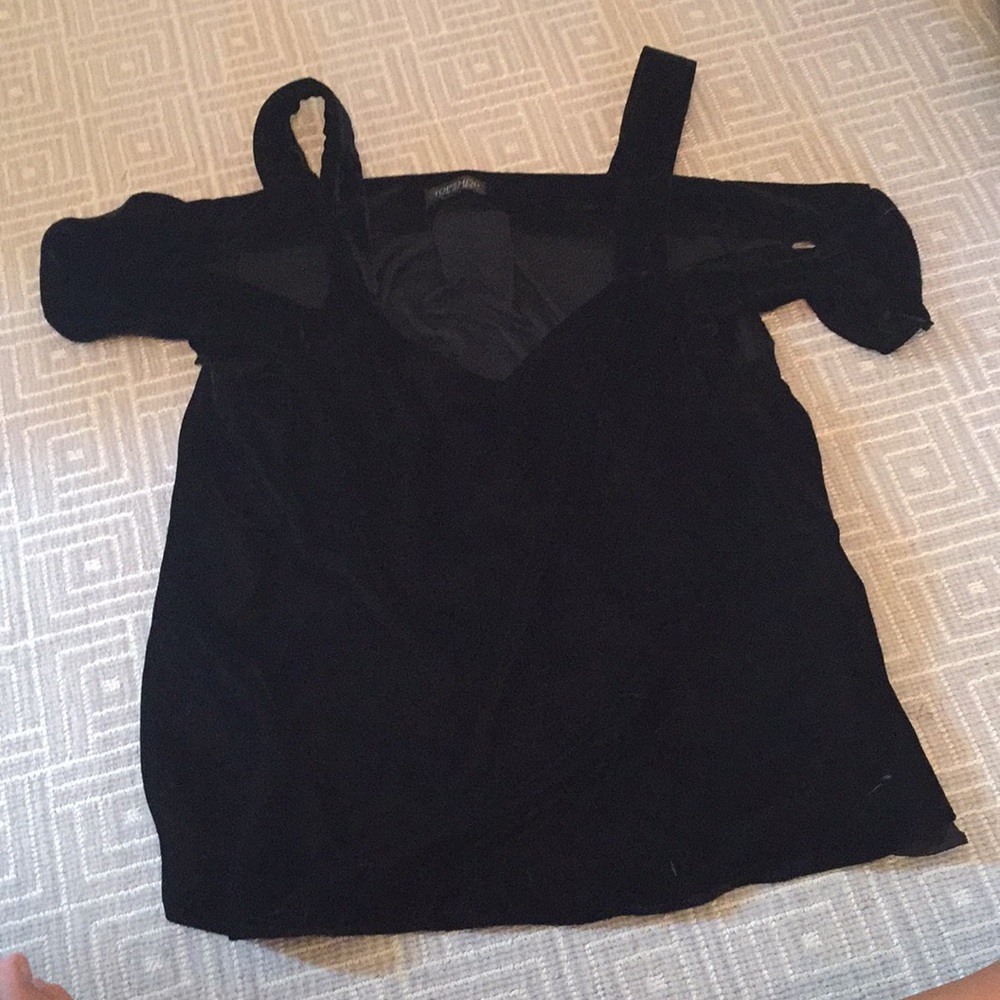 black velvet top shop shirt
